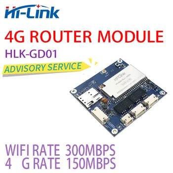 HLK-GD01 Brezžičnega omrežja 4G Usmerjevalnik Wifi s kartice SIM Prenosni zunanji WiFi z ES25-EUX 4G Čipov Brezplačna Dostava
