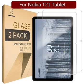 G. Ščit Screen Protector For Nokia T21 Tablični računalnik [Kaljeno Steklo] [2-PACK] Screen Protector