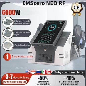 EMSZERO Neo RF Nova Hi-bil reševalec Mišic, Izboljšanje HIEMT Elektromagnetno Stimulacijo Hujšanje EMSzero Hujšanje 6000W