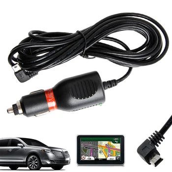 Mini USB Avto Vozila DC Napajalni Adapter Kabel Kabel Za GARMIN GPS Nuvi 2A Padec ladijskega prometa