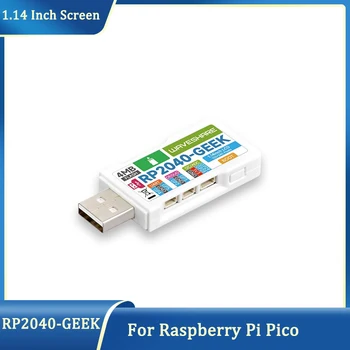 RP2040-GEEK Razvoj Odbor, ki Temelji Na RP2040 Mikrokrmilnik 1.14 Palčni 65K Barv LCD USB Debugging Downloader