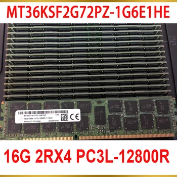 1Pcs Za MT RAM 16GB 16G 2RX4 PC3L-12800R DDR3L 1600 Pomnilnika Strežnika MT36KSF2G72PZ-1G6E1HE 