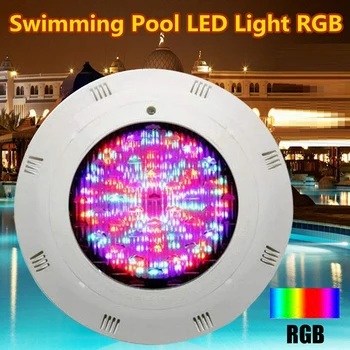 1 Nastavite 12V 18W LED Bazen Svetloba Podvodno Barvo-Spremenite LED Luči RGB IP68 Z Daljinskim upravljalnikom (18W)