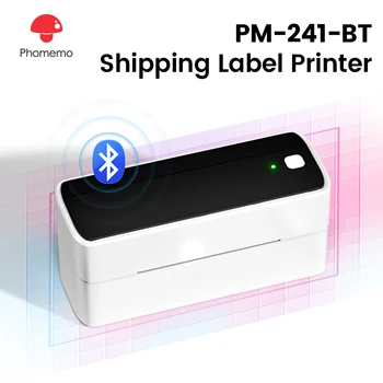 Phomemo 241 Bluetooth Termični Tiskalnik za Nalepke Brezžični Dostava Nalepko Tiskalnikom, ki je Združljiv s iPhone Android Mac Okno Široko Uporablja