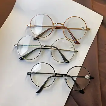 Okvir Starši Darilo Potovanja Vision Care Presbyopia Očala Daljnovidnost Očala Krog Okvir Obravnavi Očala Računalnik Očala