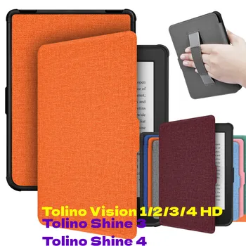 Magnetni Primerih za Tolino Vizijo 1/2/3/4 HD Sijaj 3/4 Shine4 Shine3 Ebook Reader Smart Cover Zaščitna Roko Spanja Pokrov