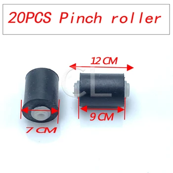 20PCS Gume ščepec roller papir tlak ščepec valja za Mimaki JV22 JV4 JV33 JV3 JV5 TS3 TS5 DX5 eco solvent tiskalnik kolo