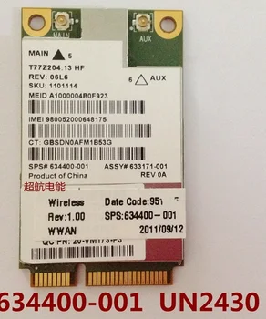 Sierra MC8355 GOBI3000 GPS Mini PCI-e 3G HSPA EVDO WWAN Brezžično omrežje WLAN wlan Kartico za hp SPS:634400-001