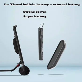 Za xiaomi Ninebot Segway ES1 ES2 ES4 E22 zunanje širitev baterija vgrajena litijeva baterija Skateboard Moč