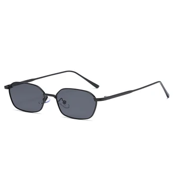 Nov Modni Retro Kvadratnih sončna Očala Ženske sončna Očala Lady Majhne Steampunk Kovinski Očala Letnik Gradient UV400