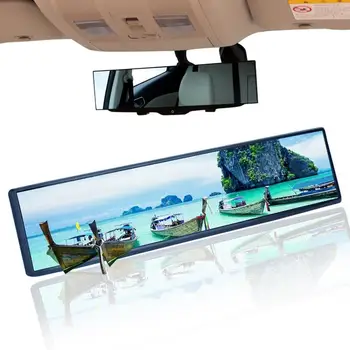 Avto Recenzent je Ogledalo Posnetek Na Rearview Mirror Blindspot Ogledalo HD Jasno Odtenek & Anti Glare Univerzalno Rearview Mirror Dodatki