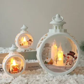 Božični Okraski, Nove LED Luči, Trgovina Prodajalne Okna Okraski, Okraski za Božična Drevesa, Kreativne Rešitve