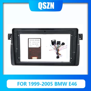 Za 1999-2005 BMW E46 AVTO Radio Android Stereo 2 Din Vodja Enote GPS Navigacija Igralec Fascias Plošča Okvir Pokrova