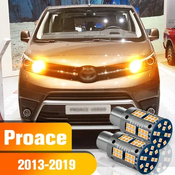 Vključite Opozorilne Luči 2pcs LED Obračanja Žarnice Oprema Za Toyota Proace 2013-2019 2014 2015 2016 2017 2018
