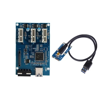 Mini PCIe 3 PCIe Režo Vstajajo Sim Adapter Povečuje Funkcionalnost Naprave P9JB