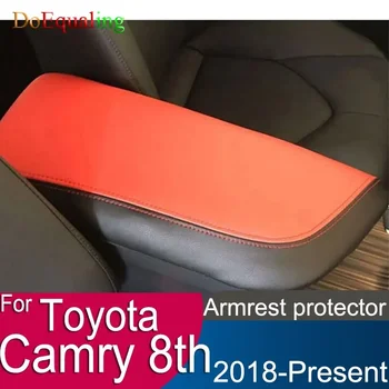 Za Toyota Camry Mk8 8. 2022 2023 Avto Armrest Konzola Pokrov, Blazine za Podporo Polje Top Mat Linijskih Mat Primeru Avto-stil 2020 2021