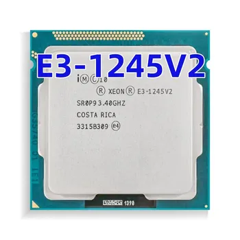 E3-1245V2 E3 1245 V2 cpu Xeon Quad Core CPU Procesor 3.4 GHz LGA 1155 77W 22-NANOMETRSKE