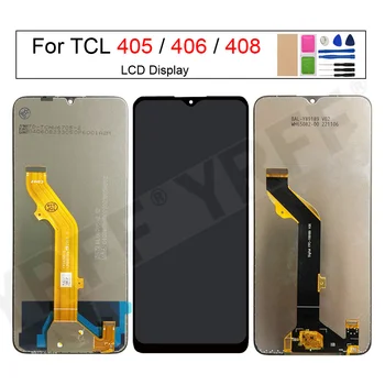 LCD-Zaslon andTouch Zaslon Računalnike Skupščine,za TCL 408,406,405,T506D,T506K,T506U,LCD Zaslon Telefona Zamenjava