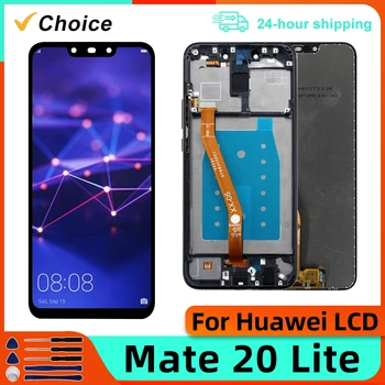 Za Huawei Mate 20 Lite LCD-Zaslon ZU-LX1, Zaslon na Dotik, Računalnike Za Huawei ZU-LX2 ZU-LX3 ZU-L21 Nadomestni Deli
