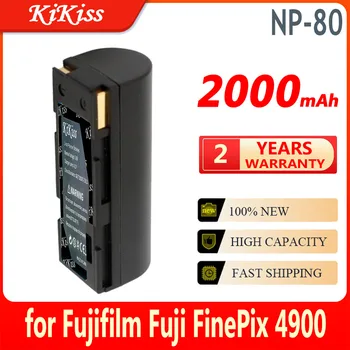 KiKiss Baterija NP-80 (MX1700) 2000mAh za Fujifilm Fuji FinePix 4800 4900 Zoom MX-1700 MX-2700 MX-2900 MX-4800 R-D1