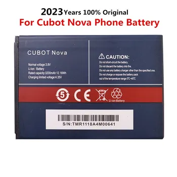 2023 Nove 100% Prvotne Visoke Kakovosti 3200mAh NOVA Baterija Za CUBOT NOVI Pametni Mobilni Mobilni Telefon Baterije Baterije Bateria