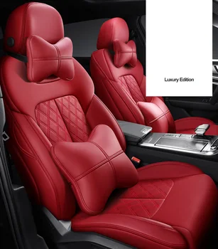 Po meri Avtomobilskih Sedežnih prevlek usnje za Mercedes Benz GL350 450 500 550 320 GLA200 GLK 250 300 250 280 350 Avto Dodatki notranjost