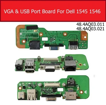 LAN & USB & VGA & Polnilnik Odbor Za Dell Inspiron 1545 1546 DC Moč Krovu zamenjava 48.4AQ03.011 48.4AQ03.021 Test 100% DOBRO