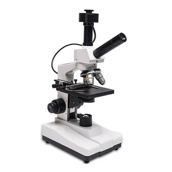 Strokovno Krvnih Celic HD Digital kateri je daljnogled Sperme Biološki Lab Mikroskopom Digitalni Fotoaparat WF10X Elektronski Okular 220V