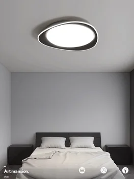 Spalnica stropne svetilke sodobno minimalistično Nordijska ins ustvarjalna soba led krog jedilnico študija lepe spalnica svetilke