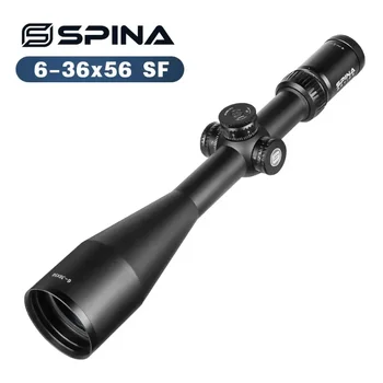 SPINA OPTIKA 6-36x56 Dolge Razdalje 38 mm SF Lov Področje Pogled Mogočni Pogled Področje za Športe na Prostem Usposabljanja