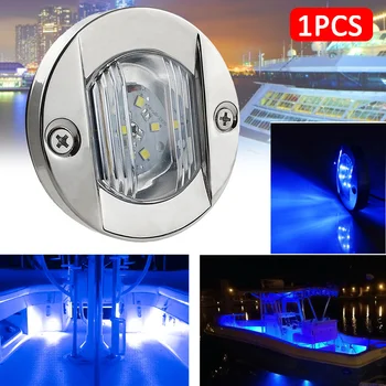1PC LED 12V Krog Jahte Marine Boat LED Stern Luči v Kabini Kabini z Dovoljenjem Lahka Nepremočljiva Avto Luči Avto Dodatki, Nepremočljiva