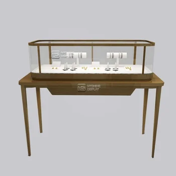 Prilagodite izdelek、Meri dragulj Predstavitev nakit Zaslon Kabinet Stekla Mobilna Trgovina Števec Design