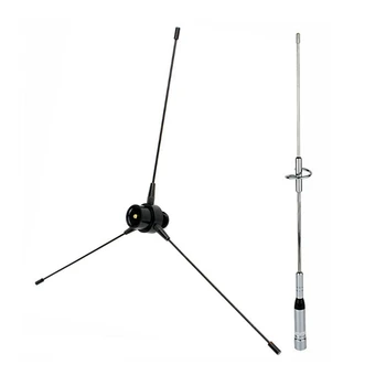 2 Nastavite Elektronska Pribor :1 Komplet Antena UHF-F 10-1300Mhz Antena & 1 Nastavite Dual Band Antena UHF / VHF 144/430Mhz 2.15
