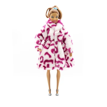 NK Uradni 1 Komplet Modni Plašč Pozimi Obleko za Barbie Blyth 1/6 30 cm MH CD FR SD Kurhn BJD Lutka Obleko Pribor