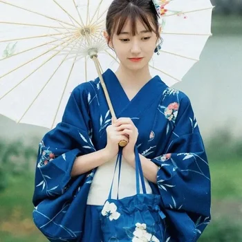 Kimonos Za Ženske Tradicionalni Japonski Kimono Cosplay Oblačenja Noša Gejša Yukata Jopico Poletje Haljo Fotografije Oblačil