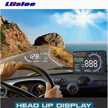 Avto je HUD, Head Up Display Za Volvo S60/S80/S90 2010-2019 2020 AUTU A8 HUD OBD Refkecting Vetrobransko steklo Varne Vožnje Zaslon Projektorja